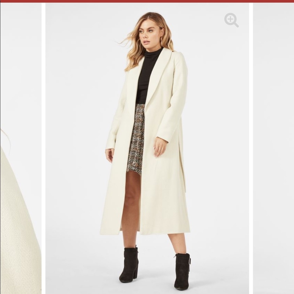 Shawl Collar Long Coat